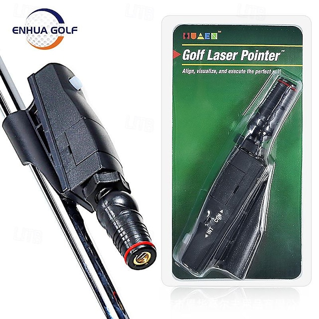  aide au putting laser de golf - outil d'entraînement au putting avec assistance à l'alignement laser, guide infrarouge pour perfectionner votre technique de putting