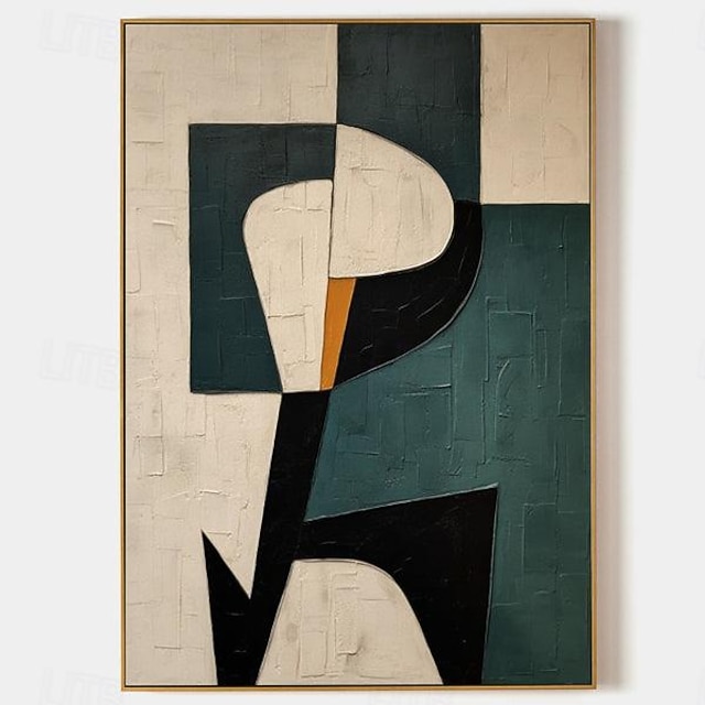  Beiges Wabi-Sabi-Ölgemälde, handgefertigte Wandkunst, schwarzes beiges abstraktes Gemälde, großes schwarzes, minimalistisches Ölgemälde, Wandkunst, beige strukturiertes Leinwandgemälde, neutrale