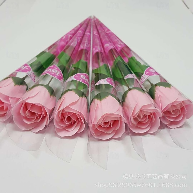  10 قطع من زهور صابون الورد والقرنفل - هدية مثالية لعيد الأم وعيد الحب للأم، هدايا رائعة تستحق الظهور على إنستغرام للتعبير عن حبك