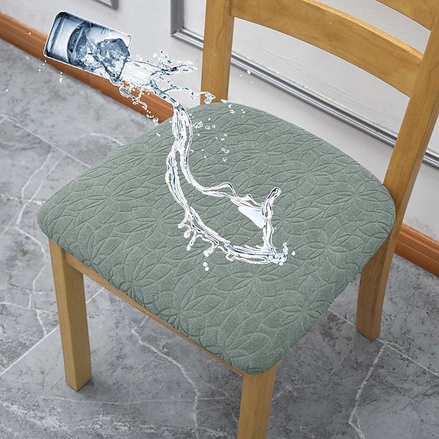  αδιάβροχα καλύμματα καθίσματος ελαστικής καρέκλας κάλυμμα μαξιλαριού καρέκλας floral ζακάρ 1 τεμάχιο, αφαιρούμενα καλύμματα καρέκλας τραπεζαρίας που πλένονται αντισκονικά καλύμματα καρέκλας