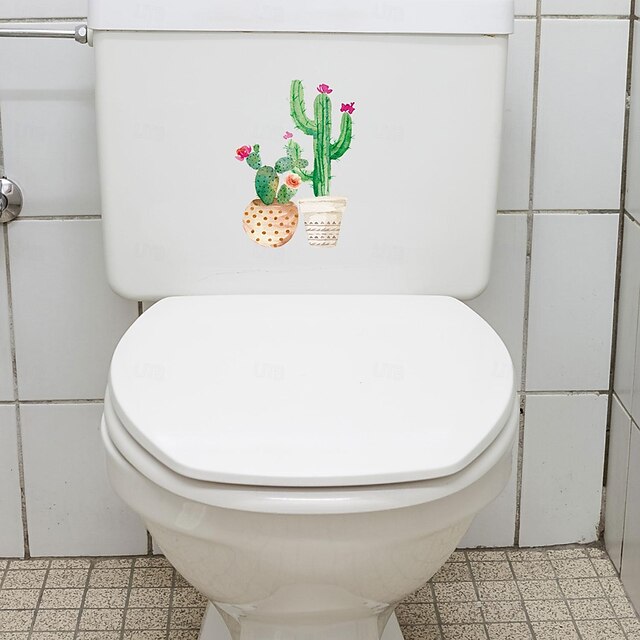  Summer-themed Stickers: Cactus, Mermaids, Pineapples, Sunflowers - Ideal for Toilet Seats, Fridges, Cabinets, Living Rooms, Bedrooms, Studies - Ultra-transparent Film Home Decor Decals for Wall Backgrounds