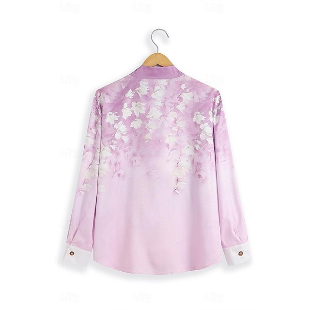 Snuggle Spot Men's Casual Floral Printed Cotton Blend Unstitched Shirt Fabric 1.6 Mtrs (Orange) main image 1