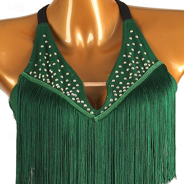 Belly Dance Latin Dance Belt Cinch Cord Tassel Pure Color Women's Performance Training High Cotton Blend