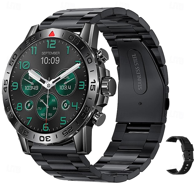  Imosi acier 1.39 bluetooth appel montre intelligente hommes sport fitness tracker montres ip67 étanche smartwatch pour android ios