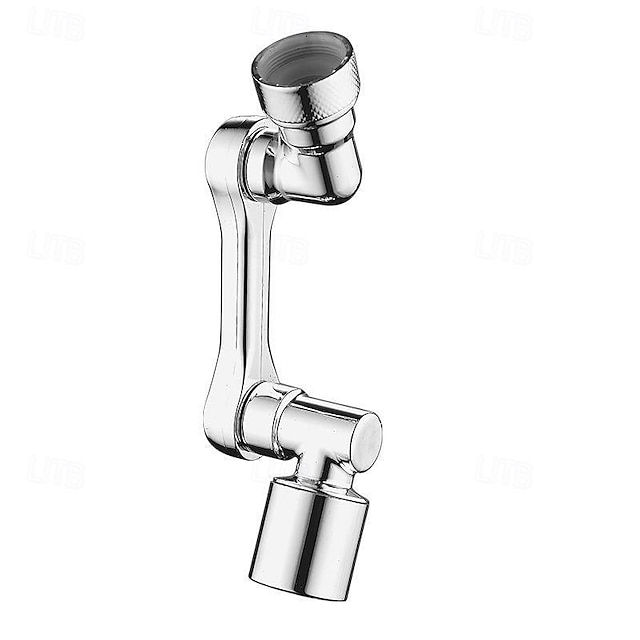  Faucet Aerator Universal 1080 Swivel Arm Rotatable Faucet Aerator Extender ABS Plastic Splash Faucets Nozzle Robotic Arm for Kitchen Bathroom is Effectively Saving Water
