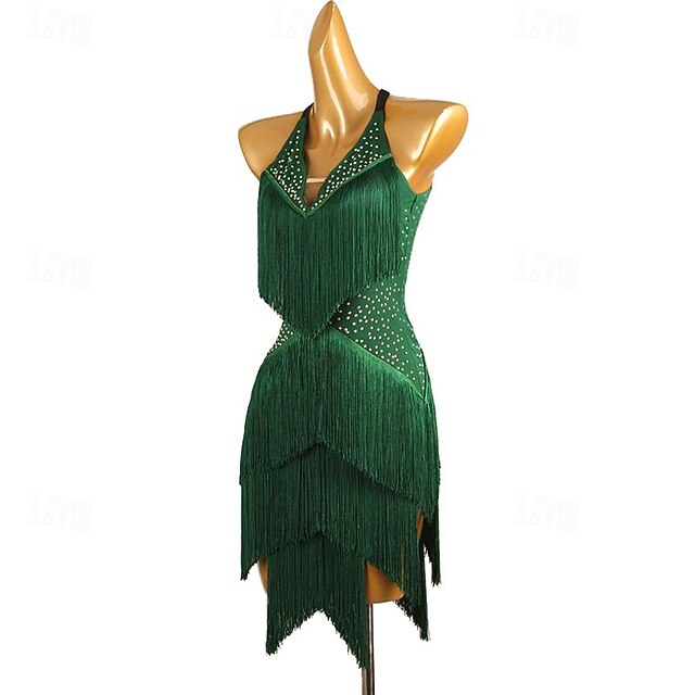 Belly Dance Latin Dance Belt Cinch Cord Tassel Pure Color Women's Performance Training High Cotton Blend main image 1