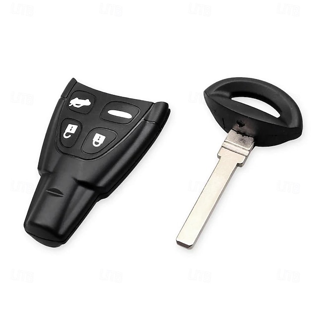  Starfire dandkey car styling case inteligentna obudowa kluczyka do saaba 93 95 9-3 9-5 przycisk dostęp bezkluczykowy 4 przyciski zdalne etui na klucze