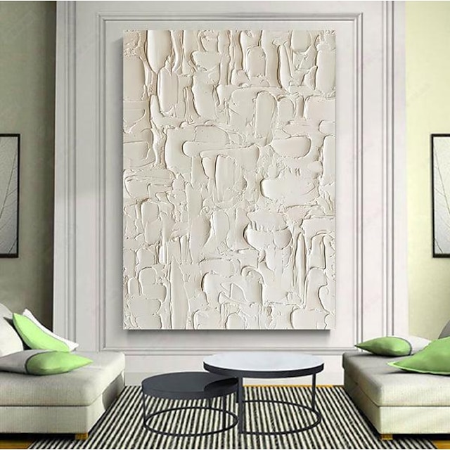  arte della parete con texture beige arte della parete wabi-sabi solido dipinto minimalista beige grande arte della parete in gesso beige pittura con texture 3d increspata beige