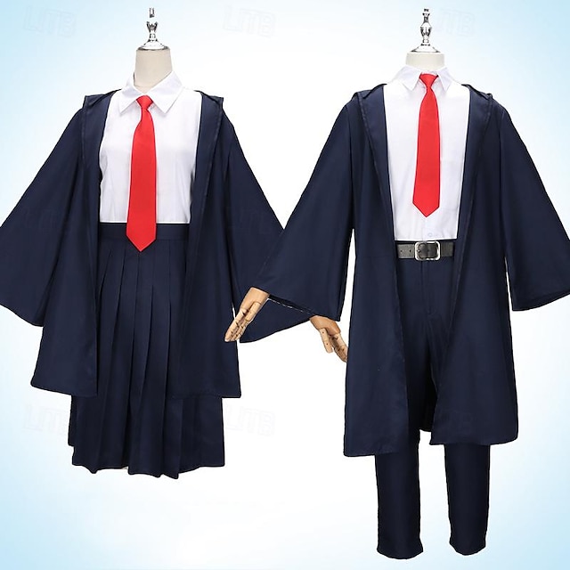  Inspired by Cosplay Cosplay Anime Cosplay Costumes Japanese Carnival Cosplay Suits Accessories Outfits Long Sleeve Coat Shirt Skirt For Men's Women's
