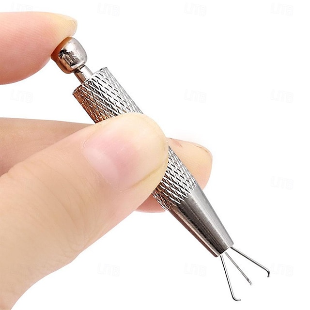  Copper Gestone Gripper Three Claw Diamond Clip Jewelry Grab Fixing Tool Grab Bare Drill Zircon