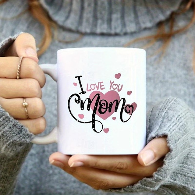  1 tasse à café en porcelaine pour maman - cadeau d'amitié amusant pour toute occasion - cadeau parfait pour la fête des mères ou un anniversaire - tasse en céramique créative pour café, thé ou lait
