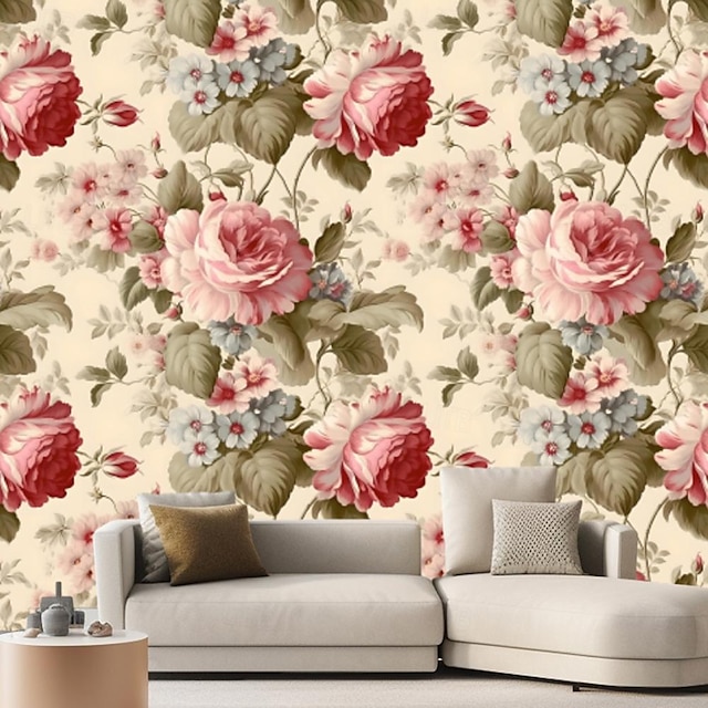  cool wallpapers bloemenbehang muurschildering muursticker bekleding print peel and stick verwijderbaar zelfklevend geheim bos pvc / vinyl huisdecor rozen
