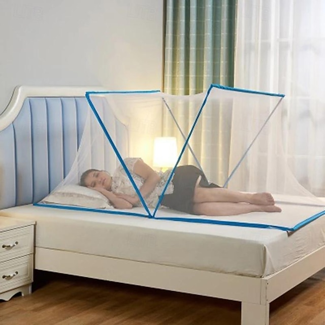  Moustiquaire pour lit adulte et enfants, tente moustiquaire portable et pliable