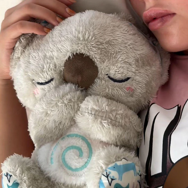 The Relief Koala,relief Koala Breathing Stuffed Animal Baby Sound 