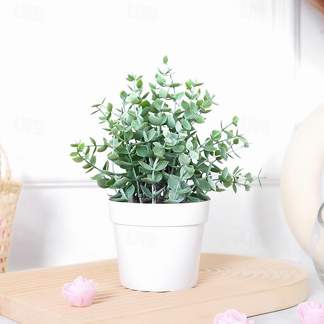  Realistic Artificial Money Plant Potted Plant