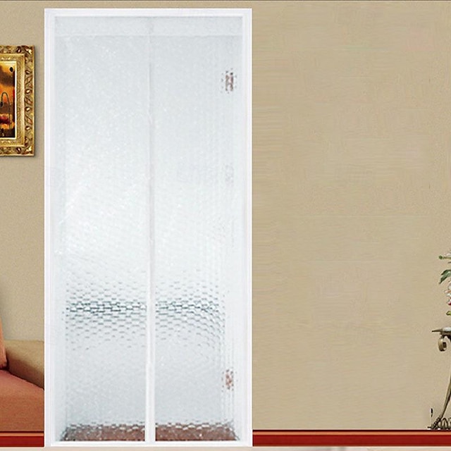  Insulated Door Screen, Door Curtain, Thermal Magnetic Self-Sealing EVA, Keep Cold Out Door Cover Auto Closer for Kitchen, Bedroom, Air Conditioner Room