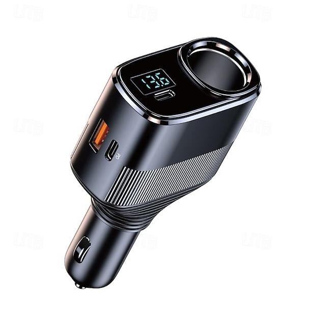  C26 One to Four Cigarette Lighter PD45W Super Fast Charging Car Car Charger 145W High Power