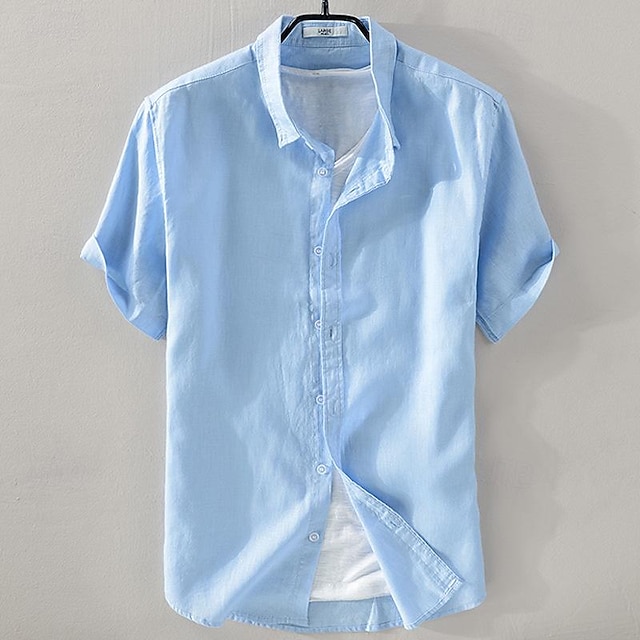 Chemise Simms homme grand bleu gris à carreaux boutonnée
