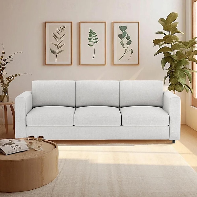 pokrowce na sofę 3-osobową vimle w jednolitym kolorze, seria ikea