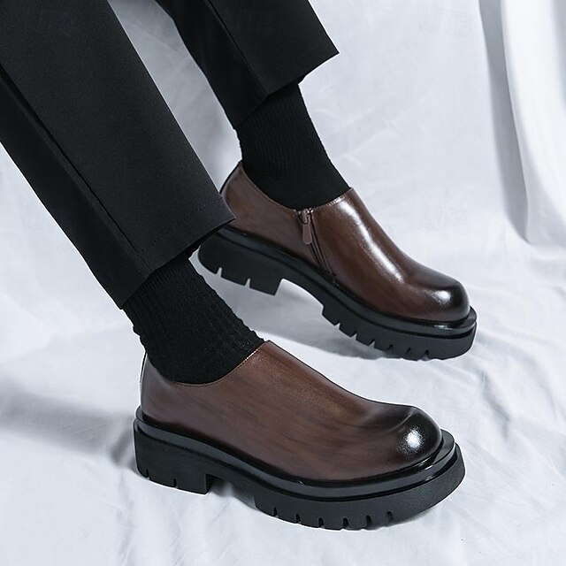  Hombre Mujer Zapatillas de deporte Zapatos de taco bajo y Slip-On Zapatos casuales de hombre Retro Zapatos de cuadros de estilo británico Zapatos Confort Zapatos de Paseo Zapatos de Seguridad Vintage