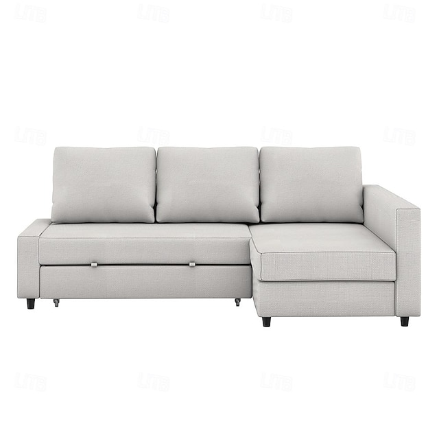  capa de sofá-cama friheten com capas de cor sólida para armazenamento