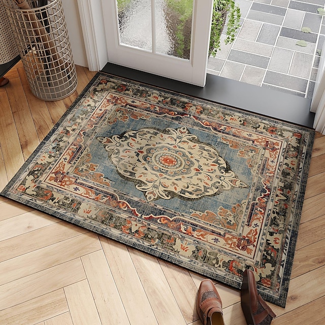  bohemien patroon deurmat keukenmat vloermat antislip tapijt oliebestendig tapijt binnen buiten mat slaapkamer decor badkamer mat entree tapijt
