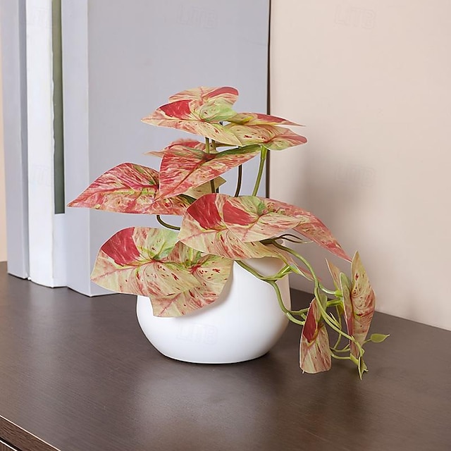  migliora l'arredamento della tua casa con composizioni realistiche di piante artificiali in vaso, aggiungendo verde e bellezza naturale a qualsiasi stanza