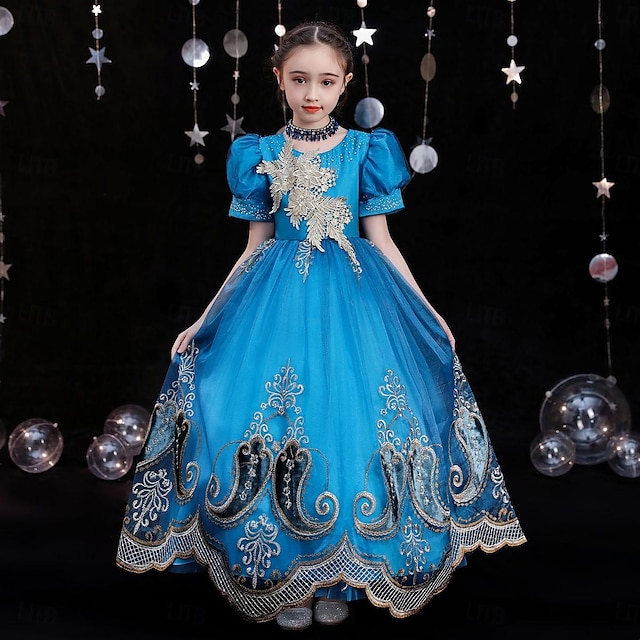  gotický Rokoko Retro Středověké Šaty Kostým na Večírek Maškarní Princeznovské Shakespeare Dívčí Plesové šaty Karneval Párty Narozeniny Dovolená Šaty