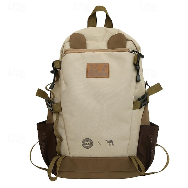  Муж. рюкзак Функциональный рюкзак Школа на открытом воздухе Животное Кот Ткань 