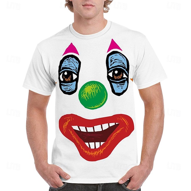  Joker: Folie à Deux Harley Quinn Żartowniś Koszulkowy Nadruk Graficzny Na Męskie Dla dorosłych Karnawał Bal maskowy Druk 3D Impreza Festiwal