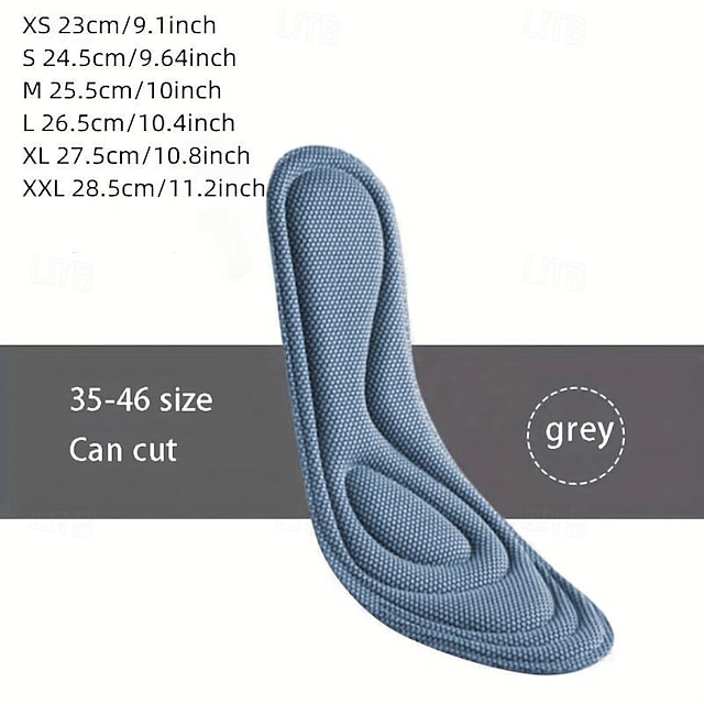 Silicone Gel Height Increase Insole Heel Lifting Inserts Sho
