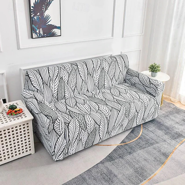 High Elasticity Sofa Cover All-Season Full Coverage and Integrated Sofa Cover for Living Room 17