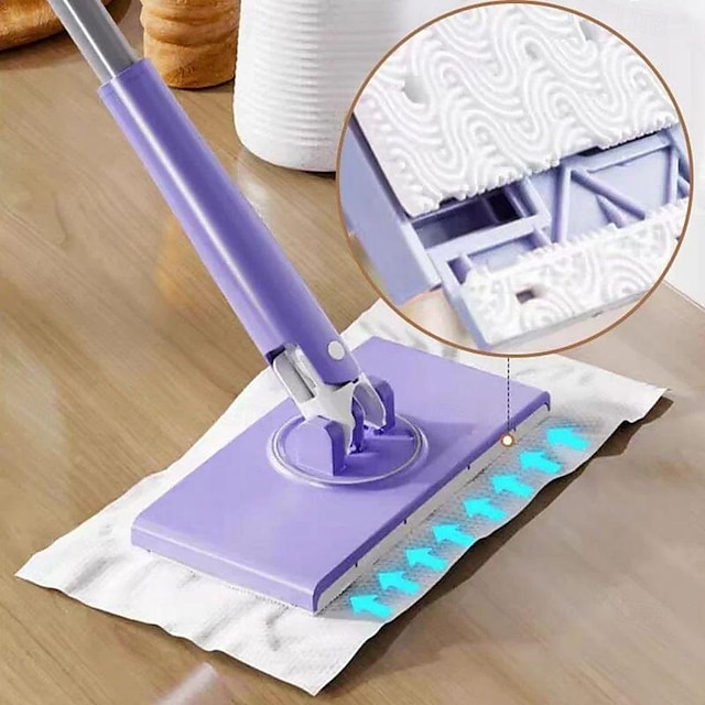  Multi-Functional Household Cleaning Cloth Mop Automatic Squeeze Cloth, Suitable for Wiping Floors, Dusting, and Cleaning Windows and Glass Surfaces