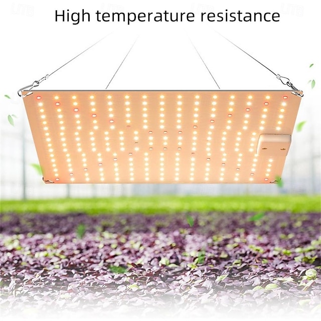  Lumină de creștere cu led de 50 W pentru plante de interior lumini asemănătoare soarelui cu spectru complet pentru răsaduri înflorire de legume în cort de creștere 2x2/3x3