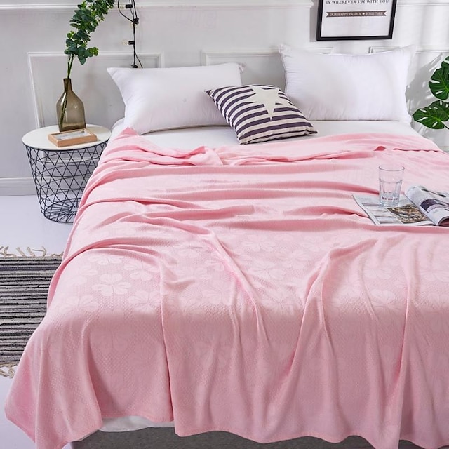  chladící deka horké spací lehká prodyšná letní deka z umělého hedvábí z umělého hedvábí pro luxusní přehozy na postel pohovka a pohovka cool deka v plné velikosti