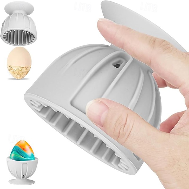  silikon egg rensebørste, kjøkken effektiv eggskrubber roterende vaskebørste for ferske egg, silikon eggvasker maskin reisebørste rengjøringsverktøy med tørkehåndkle