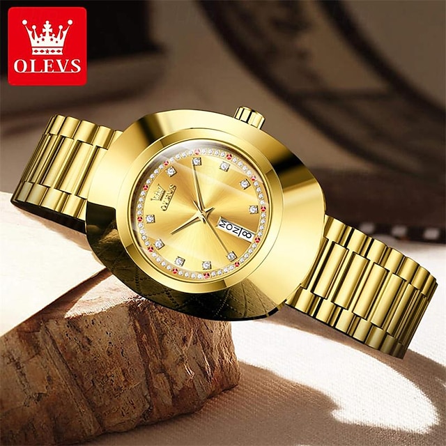  nouvelles montres pour femmes de marque olevs olevs affichage de la semaine du calendrier montres à quartz de mode niche premium sense montre-bracelet étanche pour dames