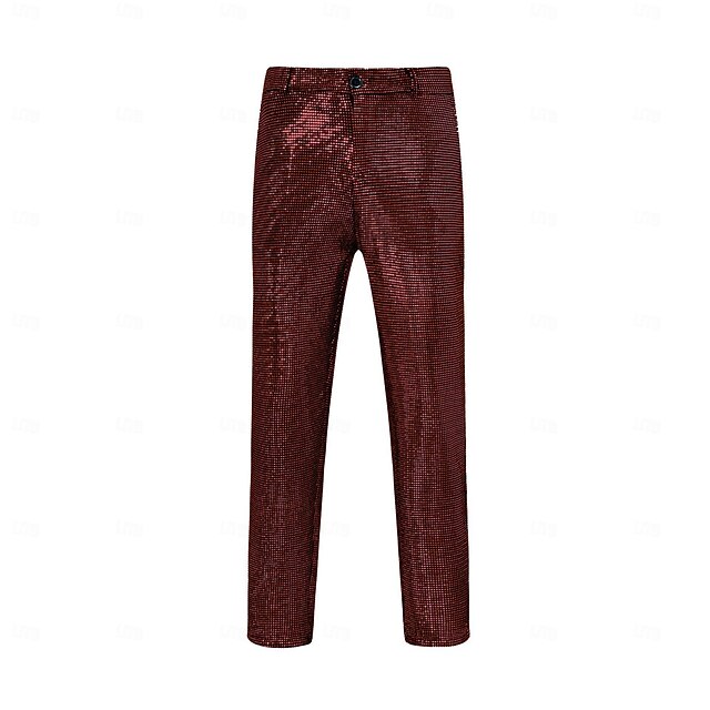  Retro Vintage Disco 1980s Pants Disco Fancy Dress Men's Carnival Costume Halloween Carnival Masquerade Performance Event / Party Pride Parade Adults' Pants All Seasons