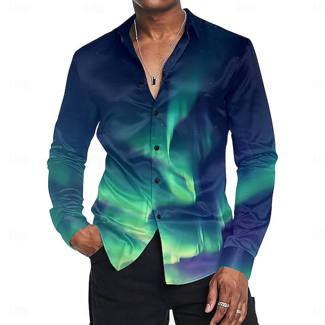  Мужские повседневные рубашки из атласа из искусственного шелка, формальные летние, весенне-осенние, с длинными рукавами, синие s, m, l