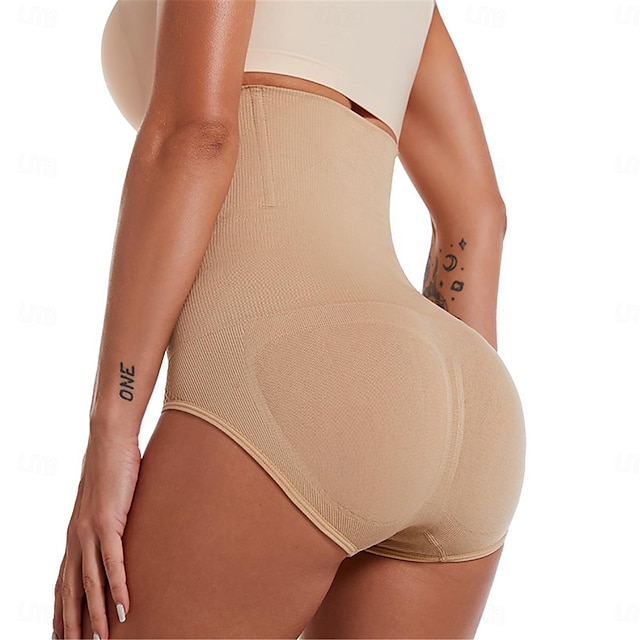  Women's Shapewear Pure Color Sport Simple Gyms Nylon Breathable Summer Spring Black Beige
