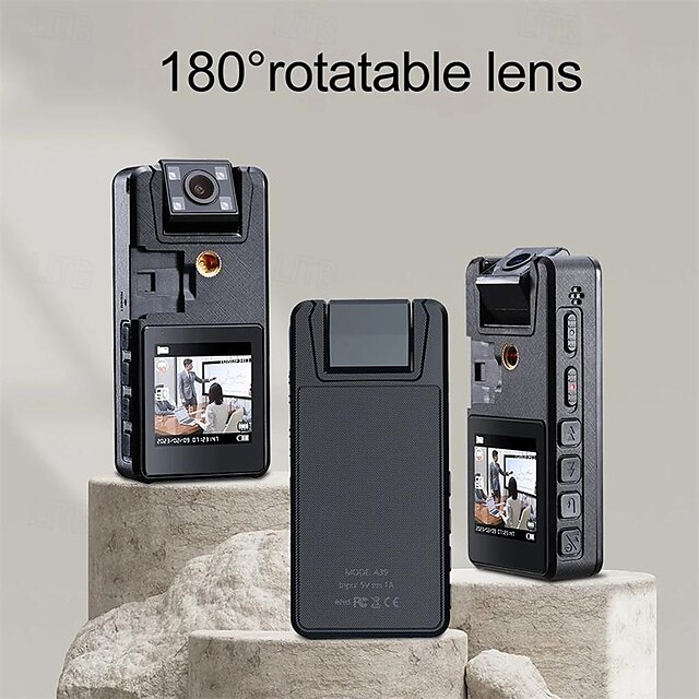  bärbar minimonterad kamera full 1080p hd nattseende 3000 mah lång batteritid små videokameror för ridning