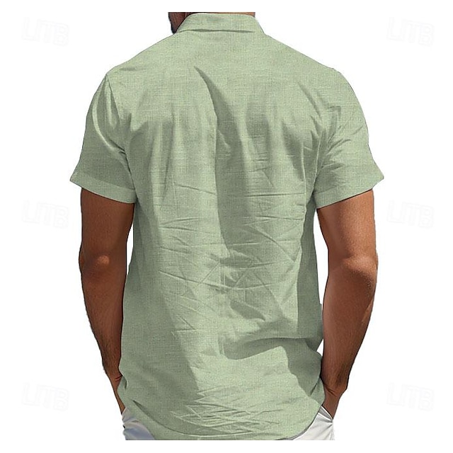 Men's Coconut Tree Tropical Plants Shirt Summer Hawaiian Shirt Aloha ...