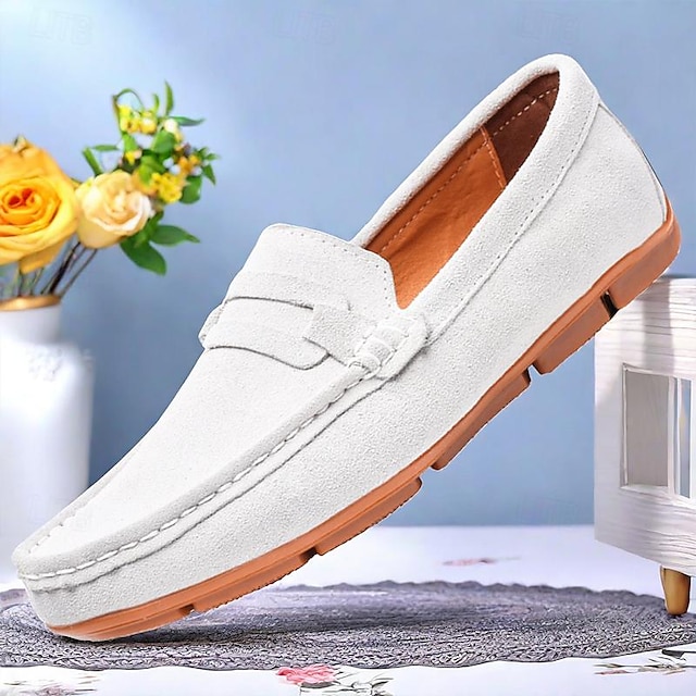 Men's Loafers & Slip-Ons Formal Shoes Dress Shoes Faux Leather ...