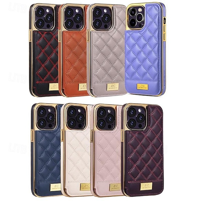  Phone Case For iPhone 15 Pro Max iPhone 14 13 12 11 Pro Max Plus Back Cover with Stand Holder Card Slot Shockproof Geometric Pattern TPU PU Leather