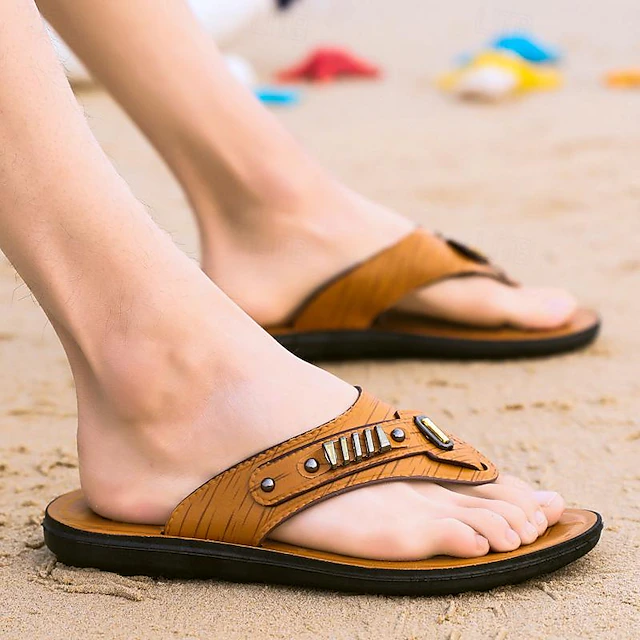 Men's Women Loafers & Slip-Ons Slippers & Flip-Flops Slippers Beach ...