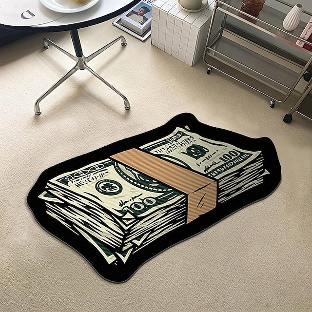  banknot dolarowy dywan pieniądze artystyczne kreatywny dywan przytulne miękkie dywany do sypialni nocne dywaniki dekoracja salonu dywan antypoślizgowe chłonne maty podłogowe