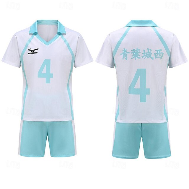 Anime Cosplay Costume Outfits T-shirt Cosplay Suits Carnival Masquerade Shorts T-shirt For Men's Women's Adults'3