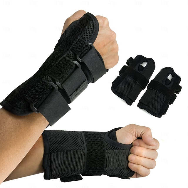  attelle de poignet, attelle du canal carpien, supports d'attelle, droite & paire gauche, deux (2), petit/moyen, soulagement de la douleur ajusté, temps de récupération réduit, compression de