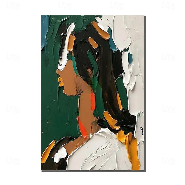  olejomalba ručně malované ručně malované nástěnné umění abstraktní lidé nožem malba na plátně domácí dekorace výzdoba natažený rám připraven k zavěšení