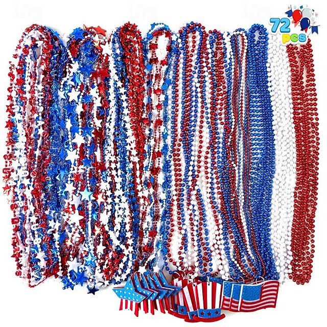 2er-Set Patriotische Hundehalstücher – 4. Juli Design, Verstellbar Für Kleine, Mittlere & Große Hunde